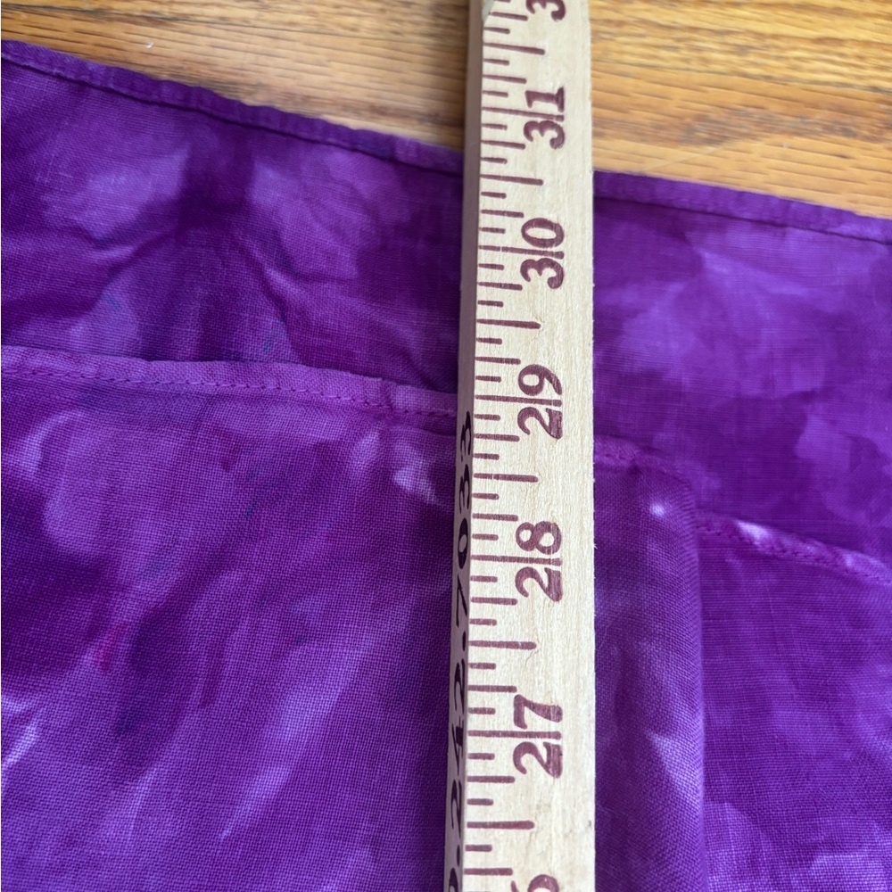 Kiwi Purple Casual Button Down Shirt with Tie-Dye Design - Picture 8 of 16